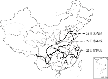 全国冰冻线进程图