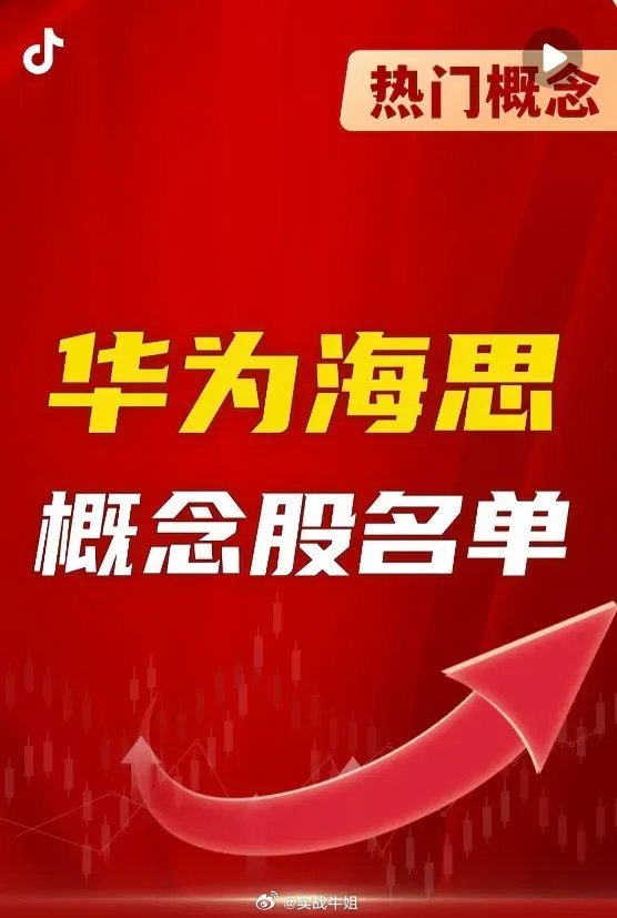 华为海思概念股概念下跌5.36% 主力资金净流出45股