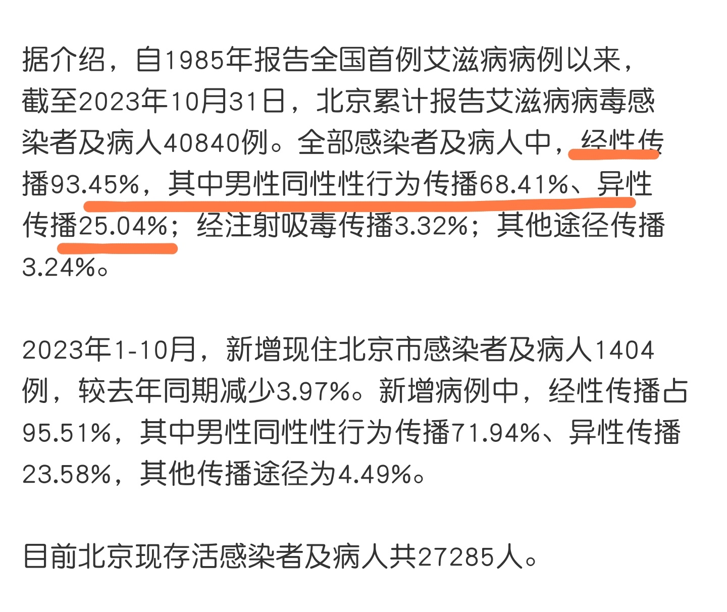 北京现存艾滋病感染者2.8万