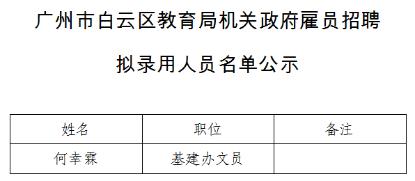 广州白云招聘事业编制人才，共揽英才，共创未来之梦团队