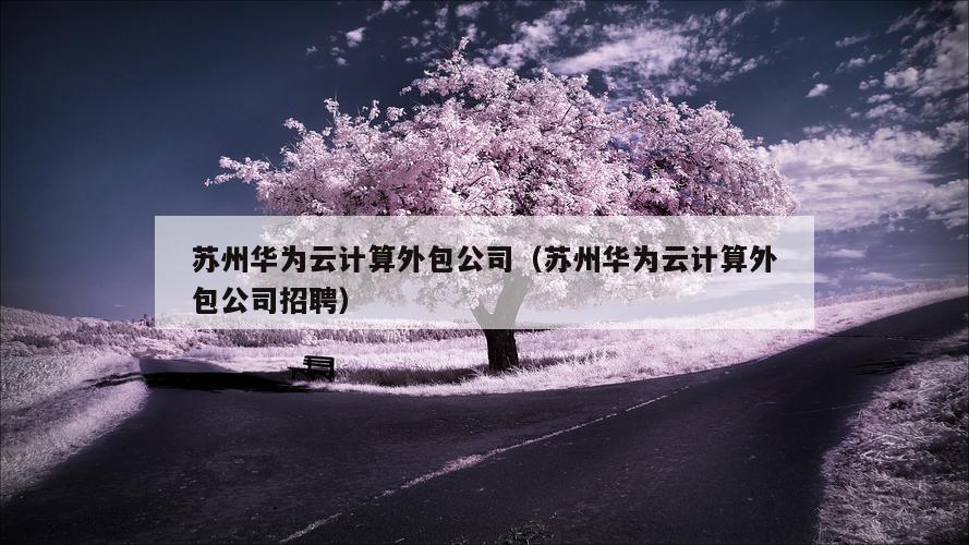 苏州华为云计算外包公司（苏州华为云计算外包公司招聘）