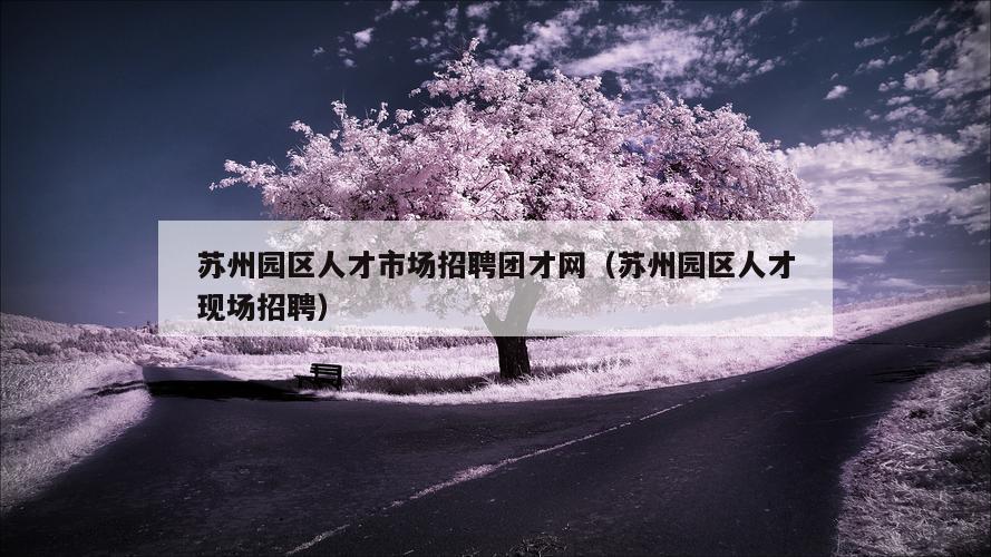 苏州园区人才市场招聘团才网（苏州园区人才现场招聘）