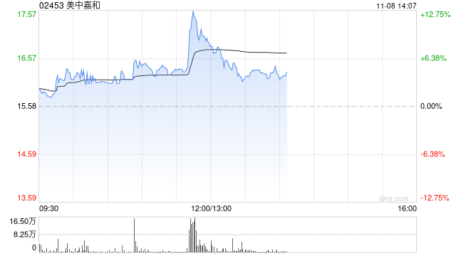 美中嘉和早盘拉升逾11% 公司与GE医疗签署战略合作协议